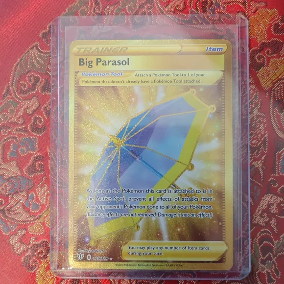 Pokemon | Toys | Pokemon Tcg Big Parasol Gold | Poshmark